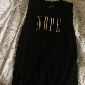 NOPE GRAPHIC TANK